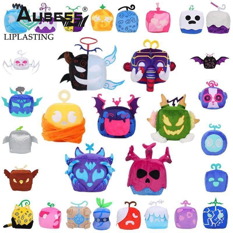 Bojind Bojind Blox Fruit Game Device Mini Doll Japanese Anime Style Cute Bloxs Fruit Plush Toy Box D