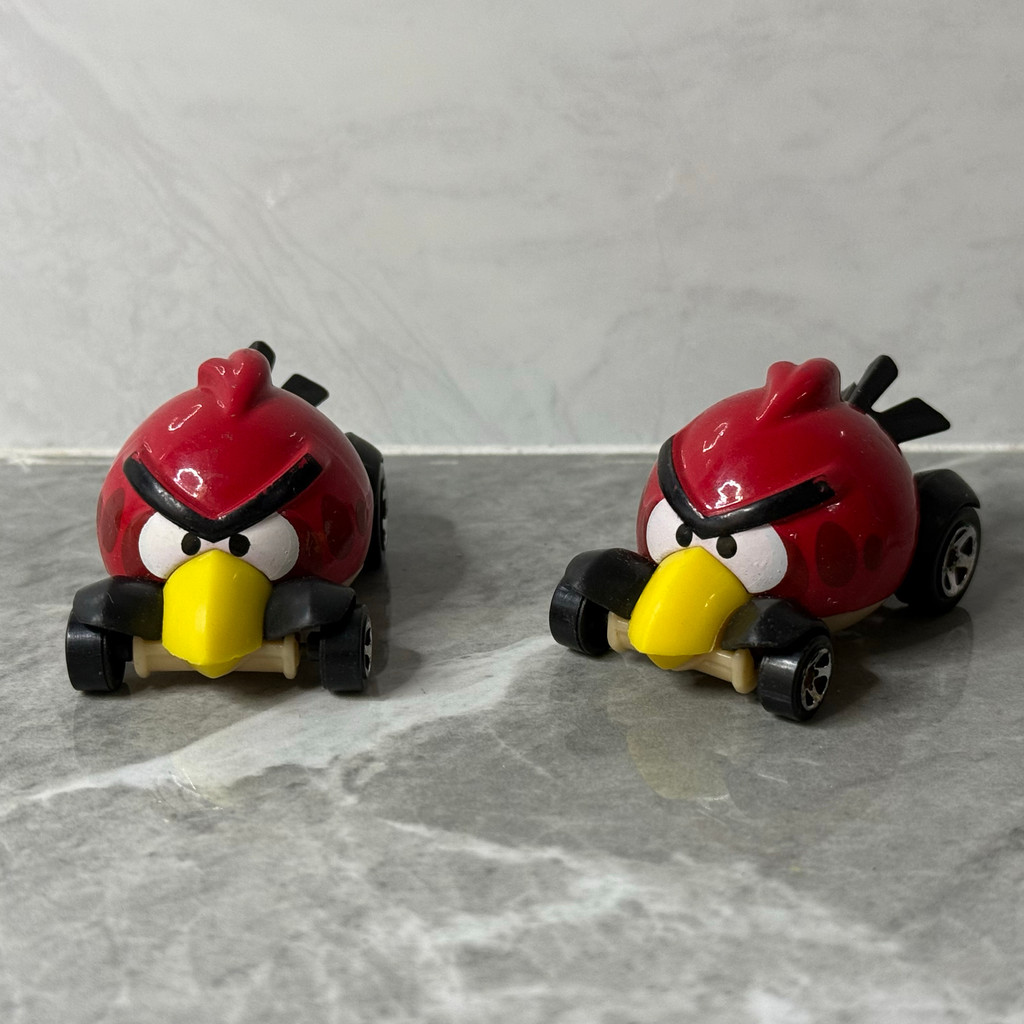 Số lượng lớn Mattel Hot Wheels Angry Birds Hợp kim Mô hình xe quán tính Bộ sưu tập đồ trang trí