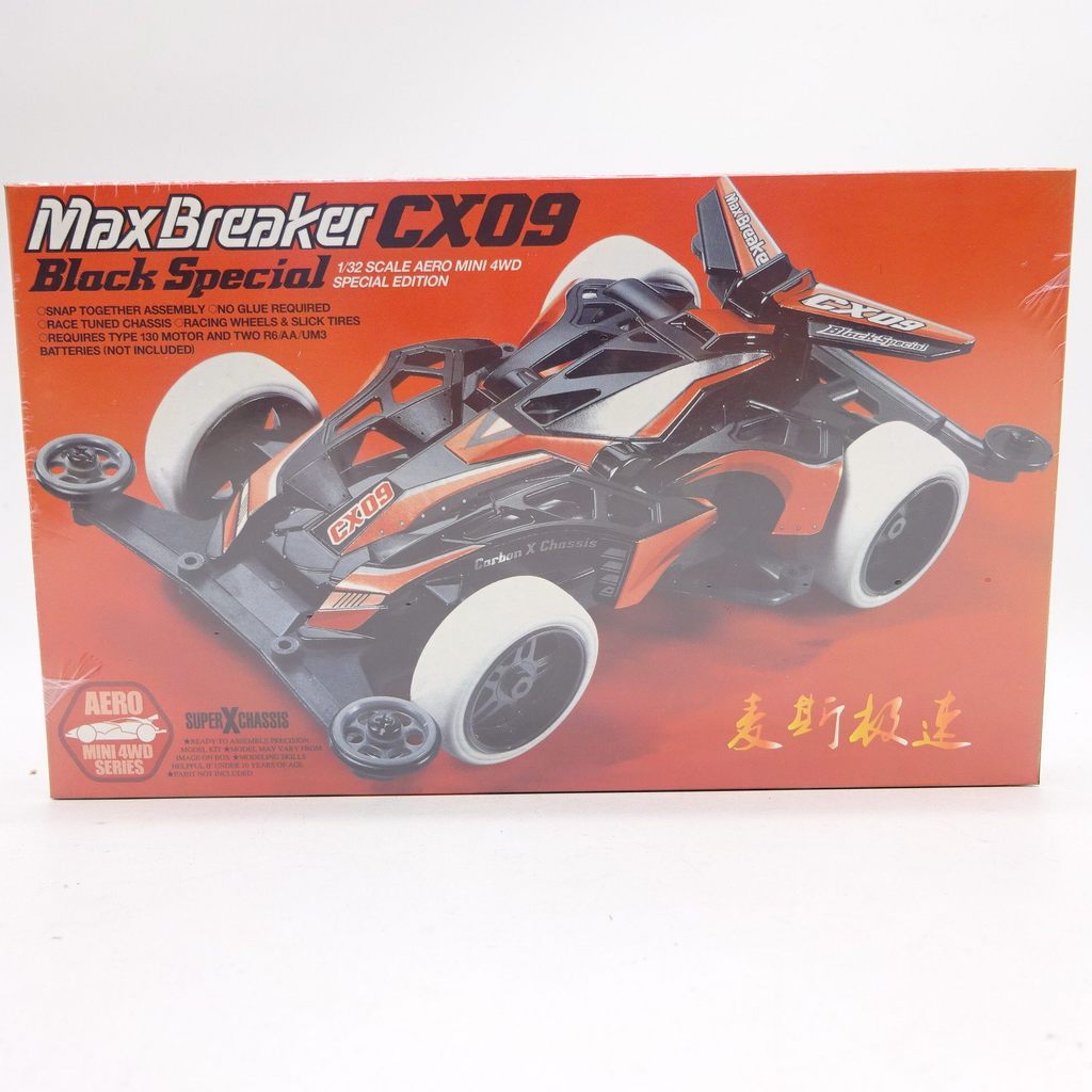 DD Ổ đĩa bốn bánh CX09 Đen trong suốt Tốc độ tối đa SX Khung gầm Max Breaker Phantom King Bốn bánh D