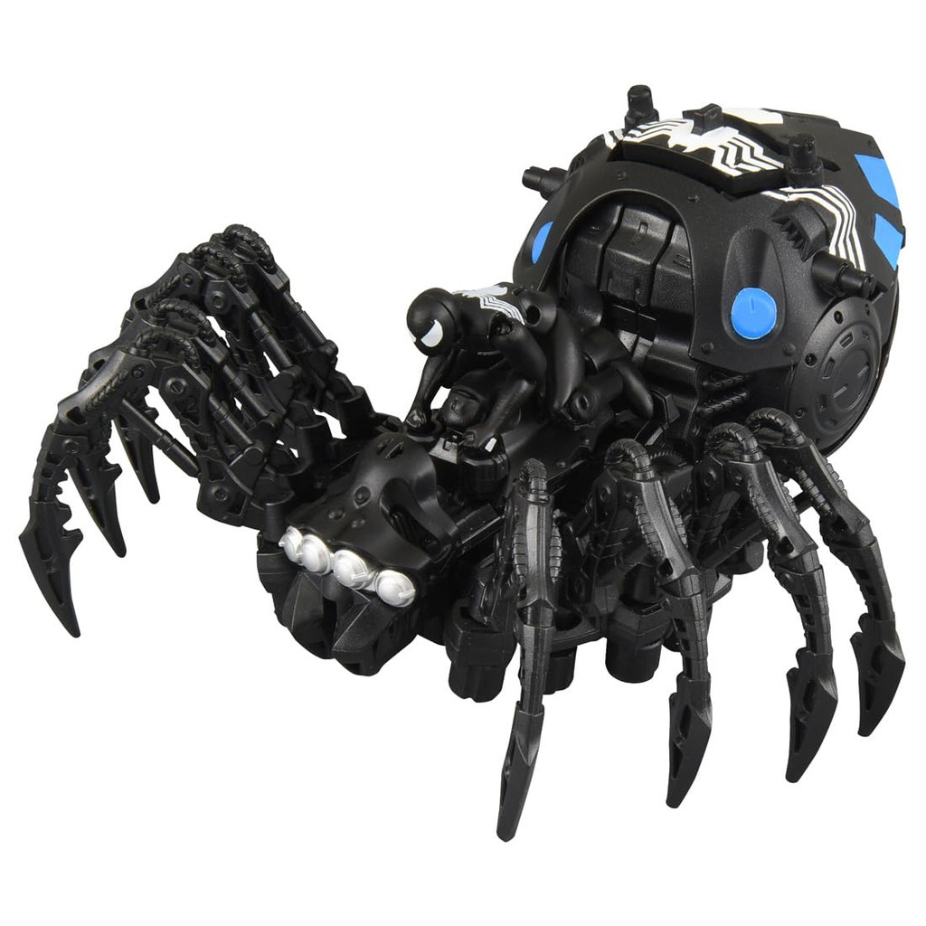 T-SPARK ZOIDS ZOIDS NHỆN ĐEN SPIDER-MAN đặc biệt ZOIDS NHỆN ĐEN Spiderman bộ mô hình đã phân màu