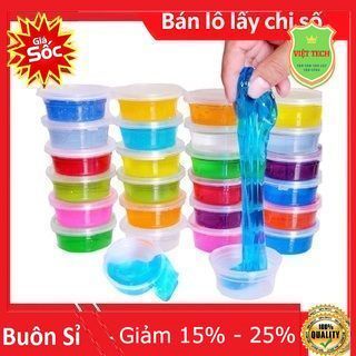 Bộ Slime - Slam dẻo - Slime mây, Nước, Xốp