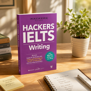 Sách - HACKERS IELTS Writing (Kèm Giải Thích Đáp Án Chi Tiết Và Hướng Dẫn Tự Nâng Band Điểm) (Gamma)