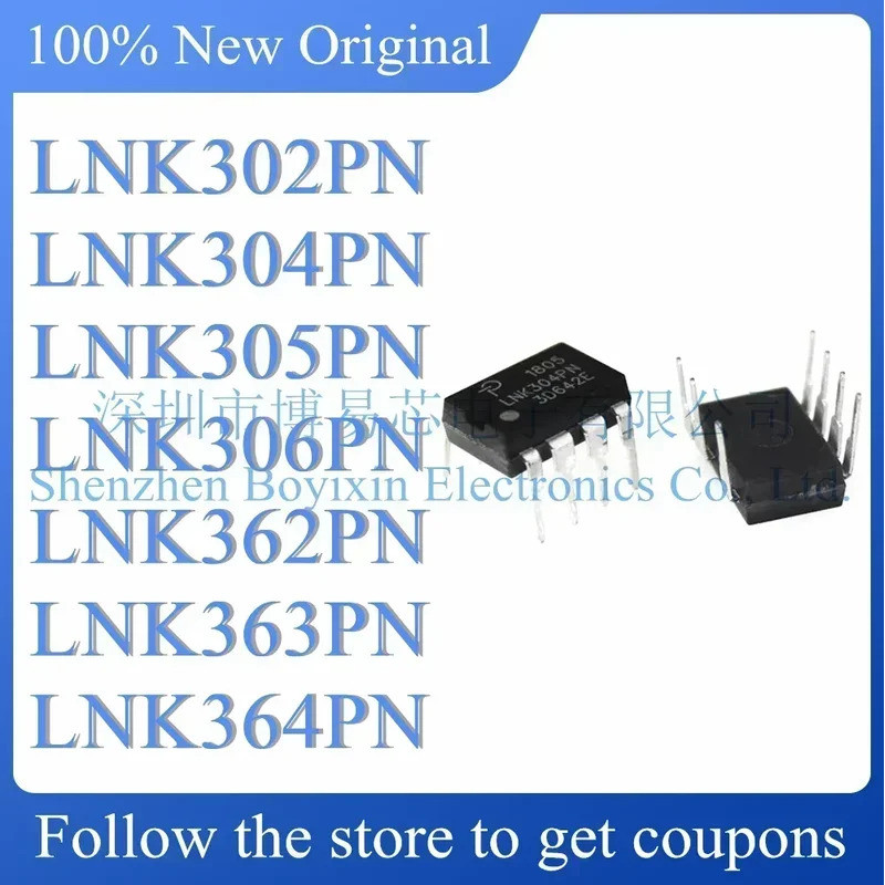5 CÁI LNK302PN LNK304PN LNK305PN LNK306PN LNK362PN LNK363PN LNK364PN DIP Chip ic