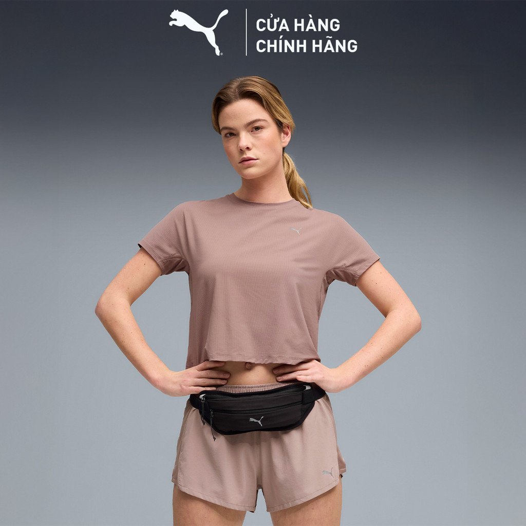Túi Đeo Hông PUMA Unisex EVERYDAY RUNNING Waist Bag Black Màu Đen