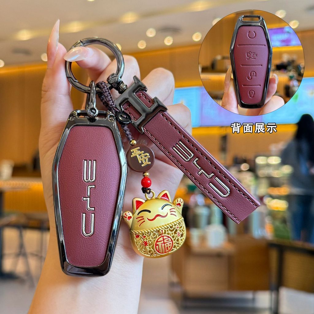 Hộp đựng chìa khóa từ xa BYD Dolphin / Atto 3 / biển / sealion 7 Key Case BYD Dolphin Mini / M6 / Sh