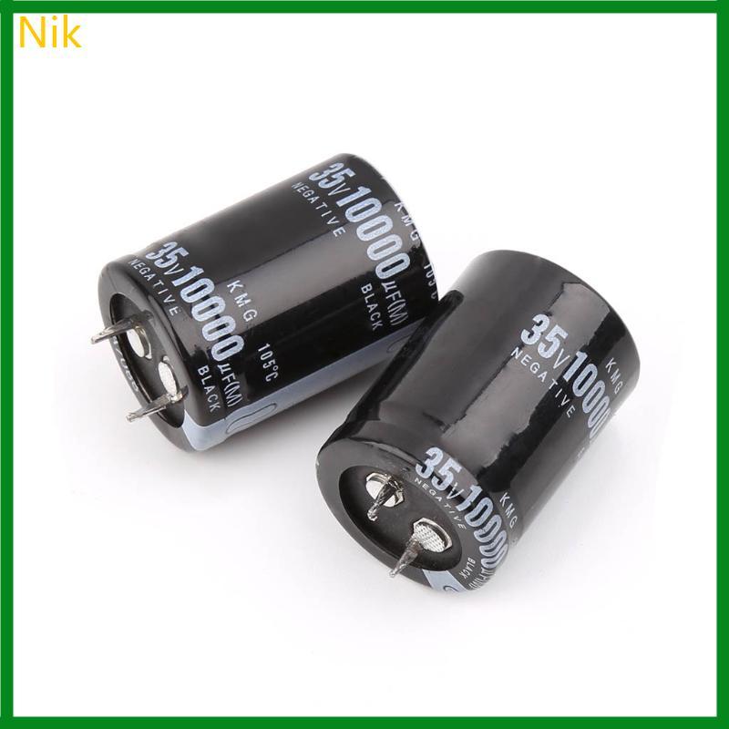 Nik 10000uF 35V Tụ Điện 35V 10000uF Tụ Điện Phân 25x40mm Cho Sốt