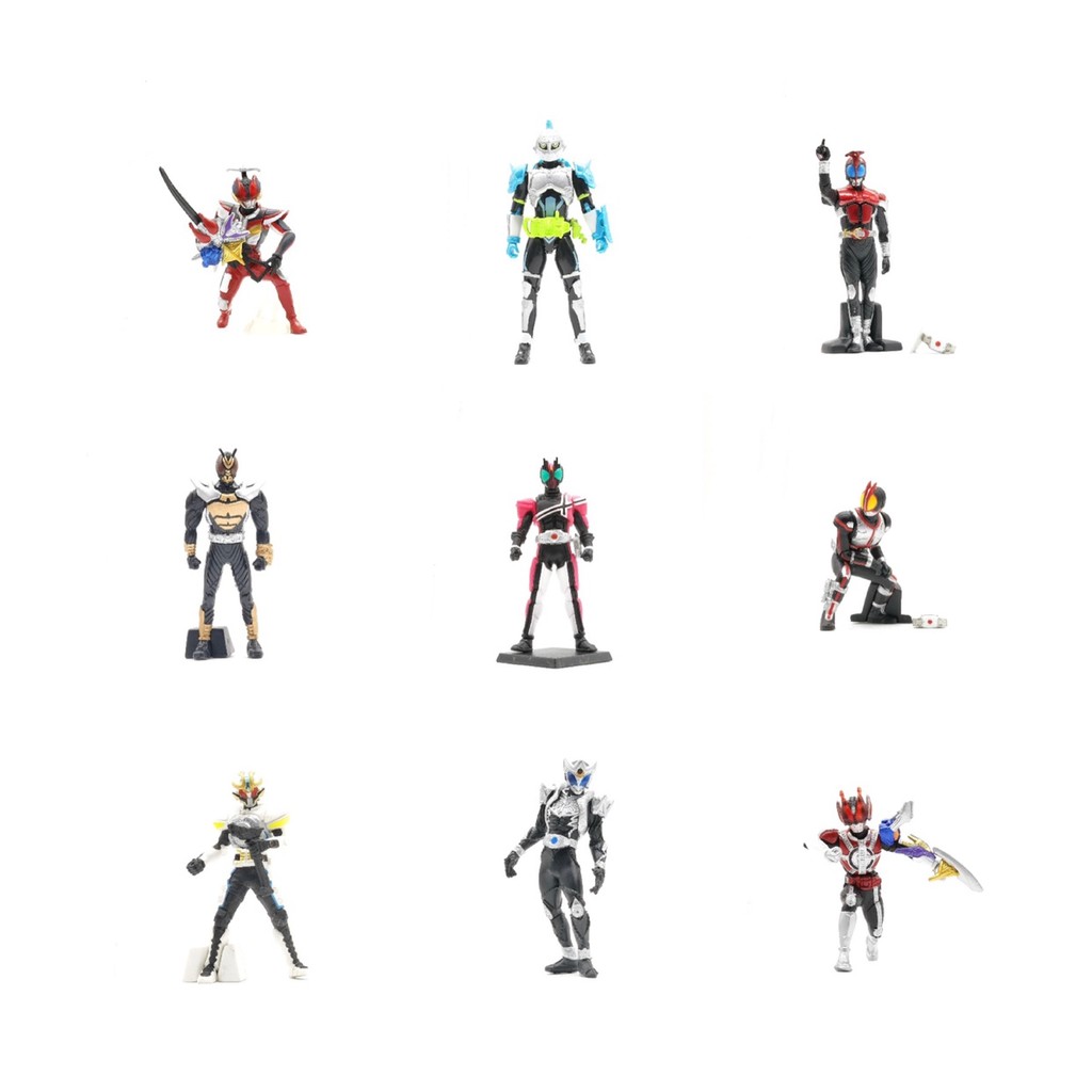 Bandai Kamen Rider hg Gashapon Showa Series Den-O kiva kiva
