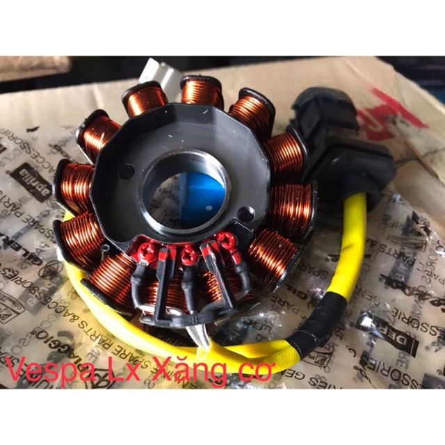 Cuộn lửa điện xe Vespa Lx đời xăng cơ Zin