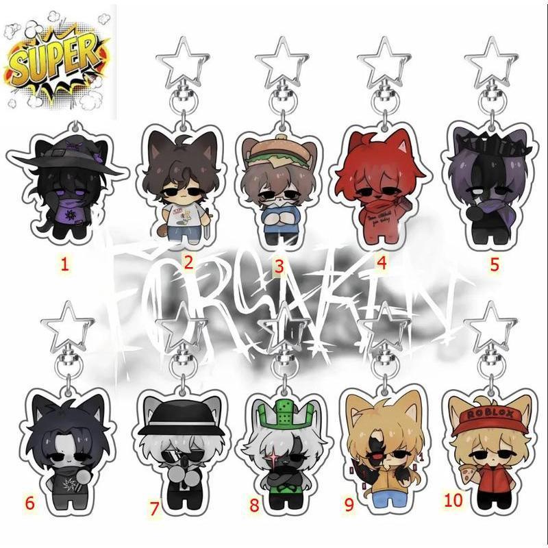 Acrylic Forsaken HOT Game Guest 1337 Noob Shedletsky John Doe c00lkidd E