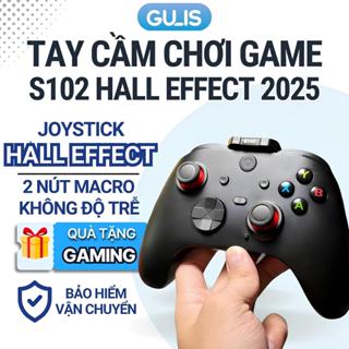 Tay cầm không dây S102 ver 2025, tay cầm bluetooth 360, tay cầm chơi game fconline fifaonline4 GULIS