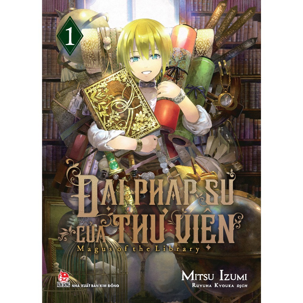 Truyện tranh Đại pháp sư của thư viện - Tập 1 -  Magus Of The Library - NXB Kim Đồng