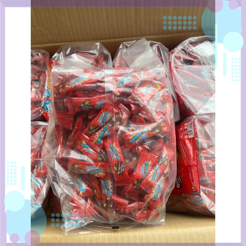 Kẹo Socola 3 viên Dynamite chew - Ăn Vặt Mon