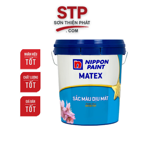 Sơn nội thất NIPPON Matex sắc màu dịu mát