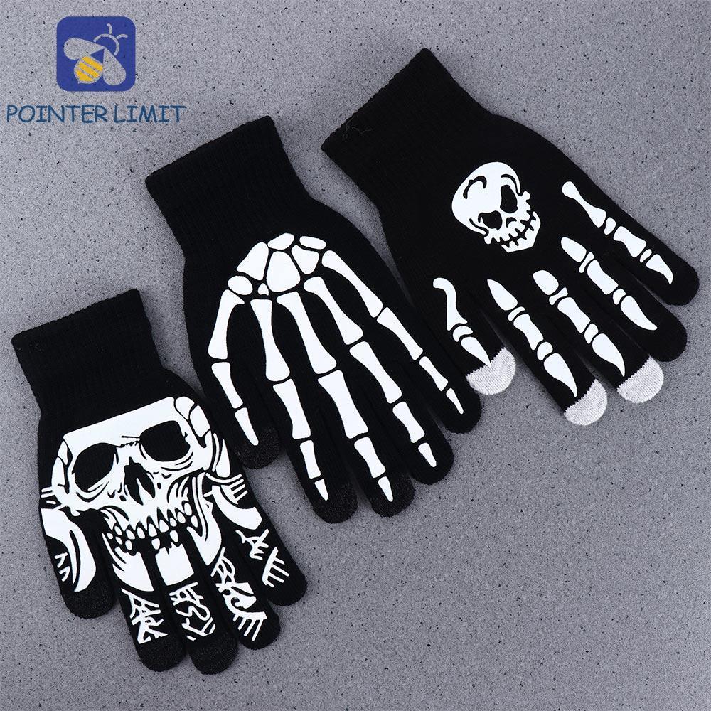 POINTER LIMIT Full Finger Găng Tay Trang Phục Găng Tay Thoáng Mát Chống Trơn Trượt Xương Tay Ngoài T