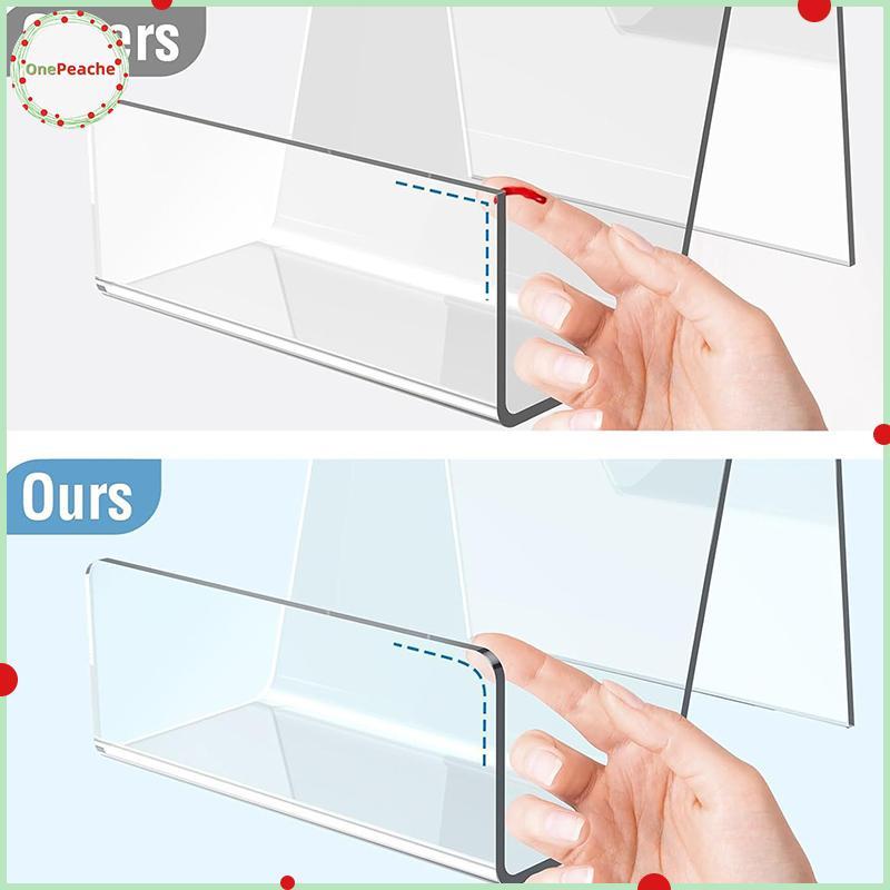 OnePache Comic Book Display Acrylic Book Display Holder Comic Book Frame Clear Laptop Stand Tạp Chí 