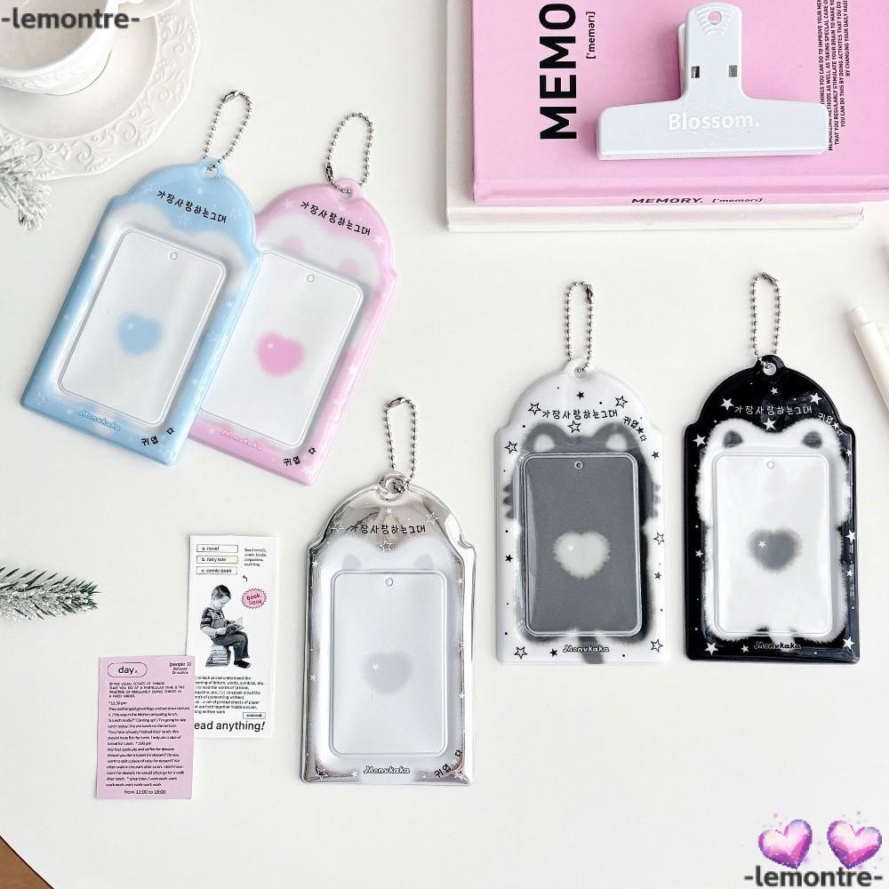 Hộp đựng thẻ ngoại vi LEMONTRE Idol, Hộp đựng thẻ ảnh trang trí chuỗi phong cách Ins, Hộp đựng ảnh P