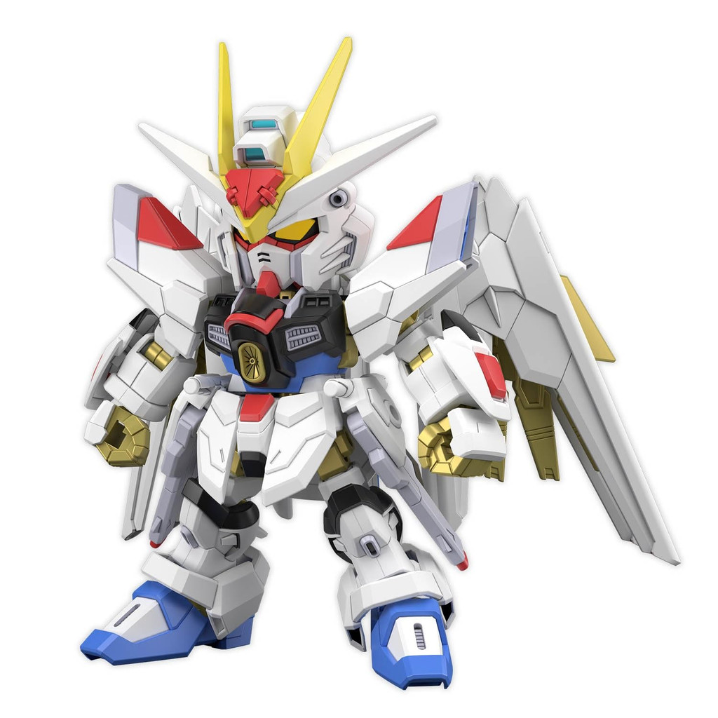 SD Gundam Cross Silhouette SDCS Mobile Suit Gundam SEED FREEDOM Mighty Strike Freedom Gundam mô hình