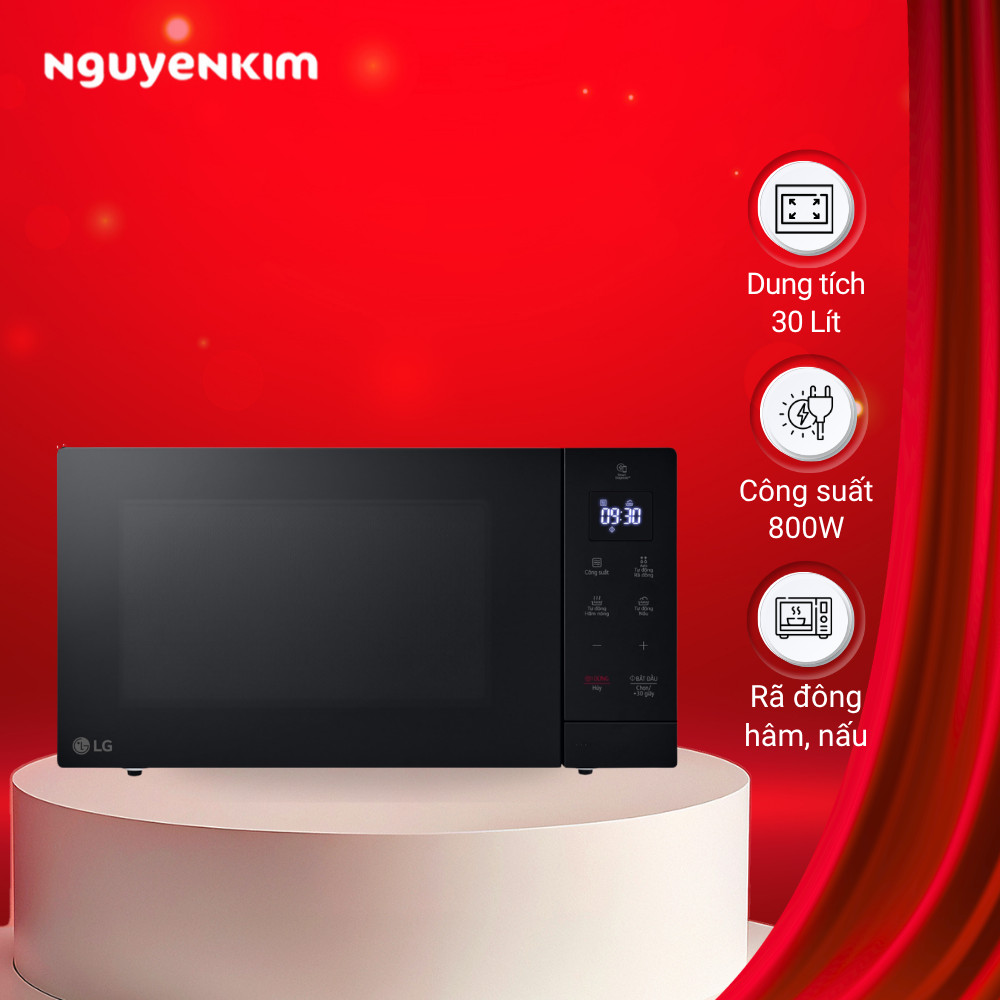 Lò vi sóng LG 30 lít MS3032JAS