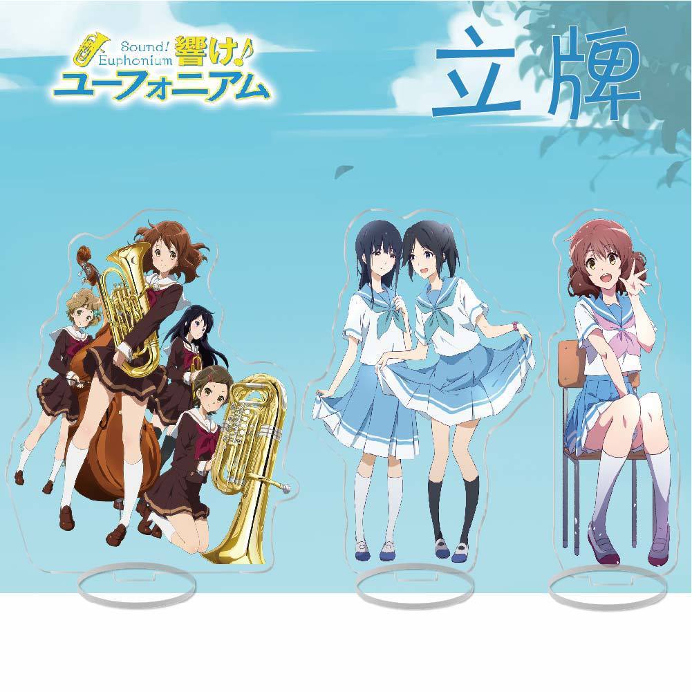Anime Hai Chiều ThổiGiá đỡ Acrylic trên số Bass Kumiko Kato Hazuki