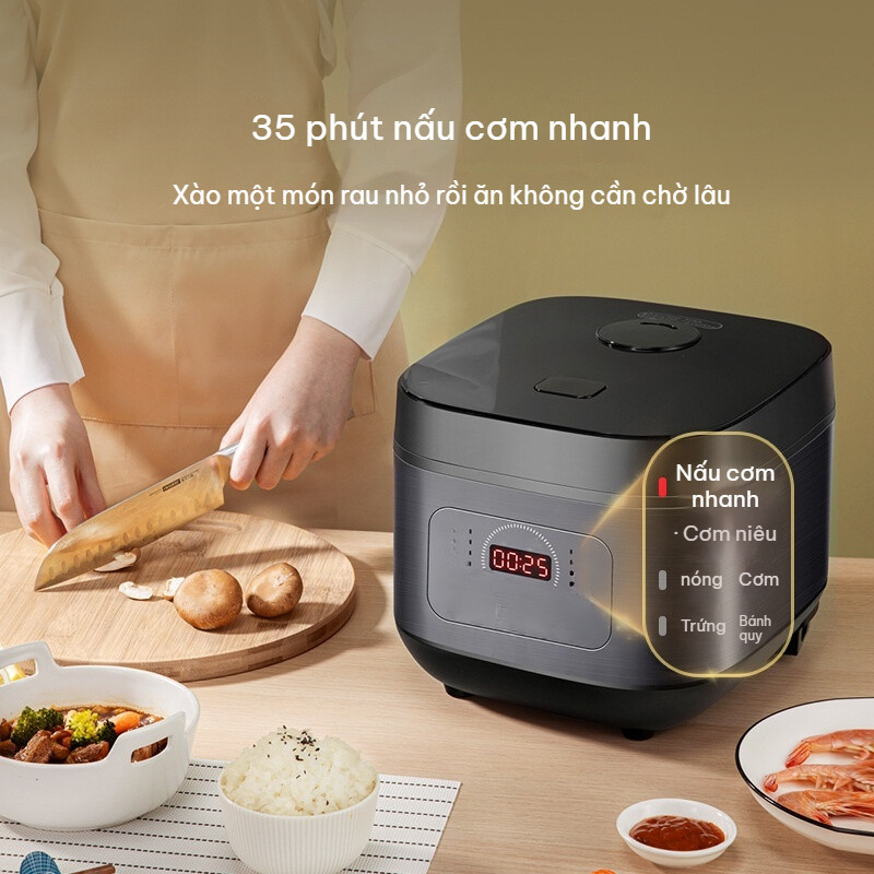 Nồi cơm điện gia dụng. Nồi cơm điện. - Rice cooker