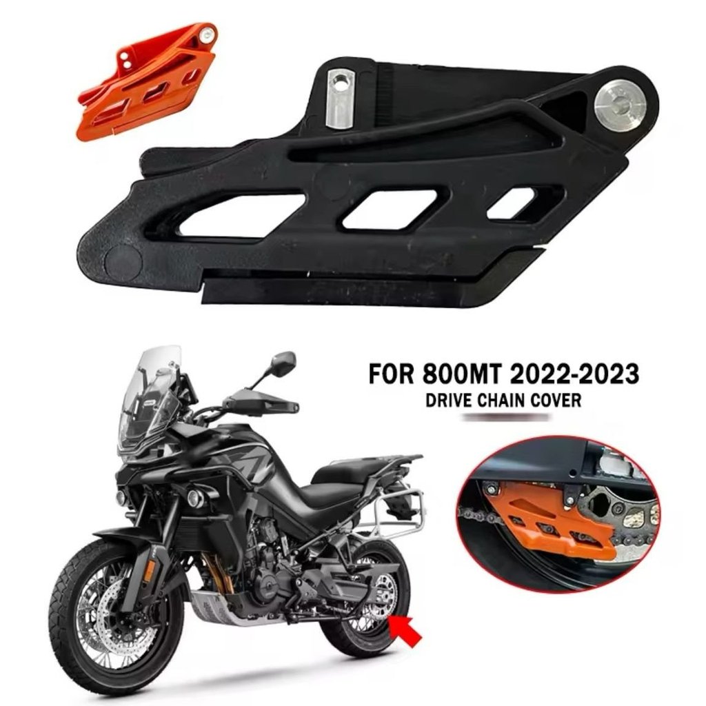 Thích hợp cho Chunfeng800MT 2022- Bảo vệ xích đã được sửa đổi CF800MT Ốp bảo vệ xích