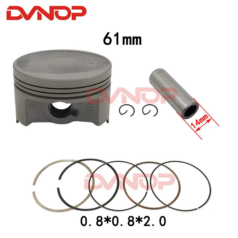 Xe Máy Piston Và Vòng Dành Cho Xe Honda CB190R CBF190TR CBF190R CBF190R-X SDH175-6-7 K70 Piston Kích