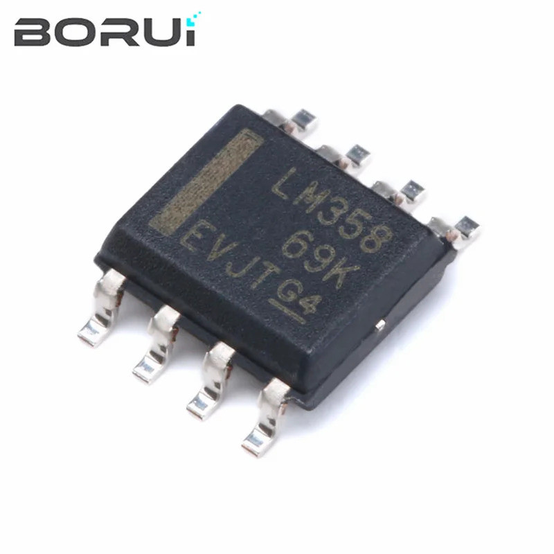 10 CÁI LM358DR SOP LM358D SOP8 LM358 SOP-8 SMD chip IC Chipset mới và nguyên bản còn hàng GACK