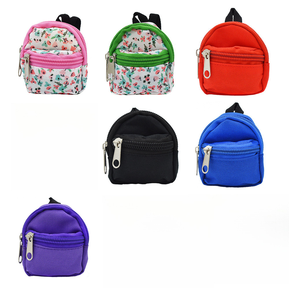 Ba lô vải búp bê Lafufu cho búp bê 15 / 17cm Phụ kiện búp bê dễ thương