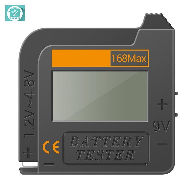 Máy kiểm tra kỹ thuật số Woedpez 168Max Dễ sử dụng cho pin nút 3A