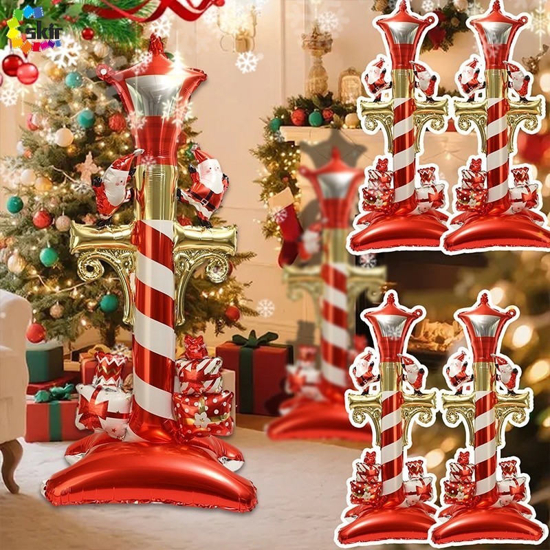 Bóng bay trang trí Giáng sinh độc đáo - Joyful Mall Shop Trang trí bầu không khí lễ hội Bóng bay lá 