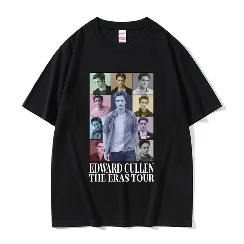 Q8RX 2025 bánh quế cho bạn bè Edward Cullen The Eras Tour T Shirt Hot The Twilight Saga Movie xs-3xl