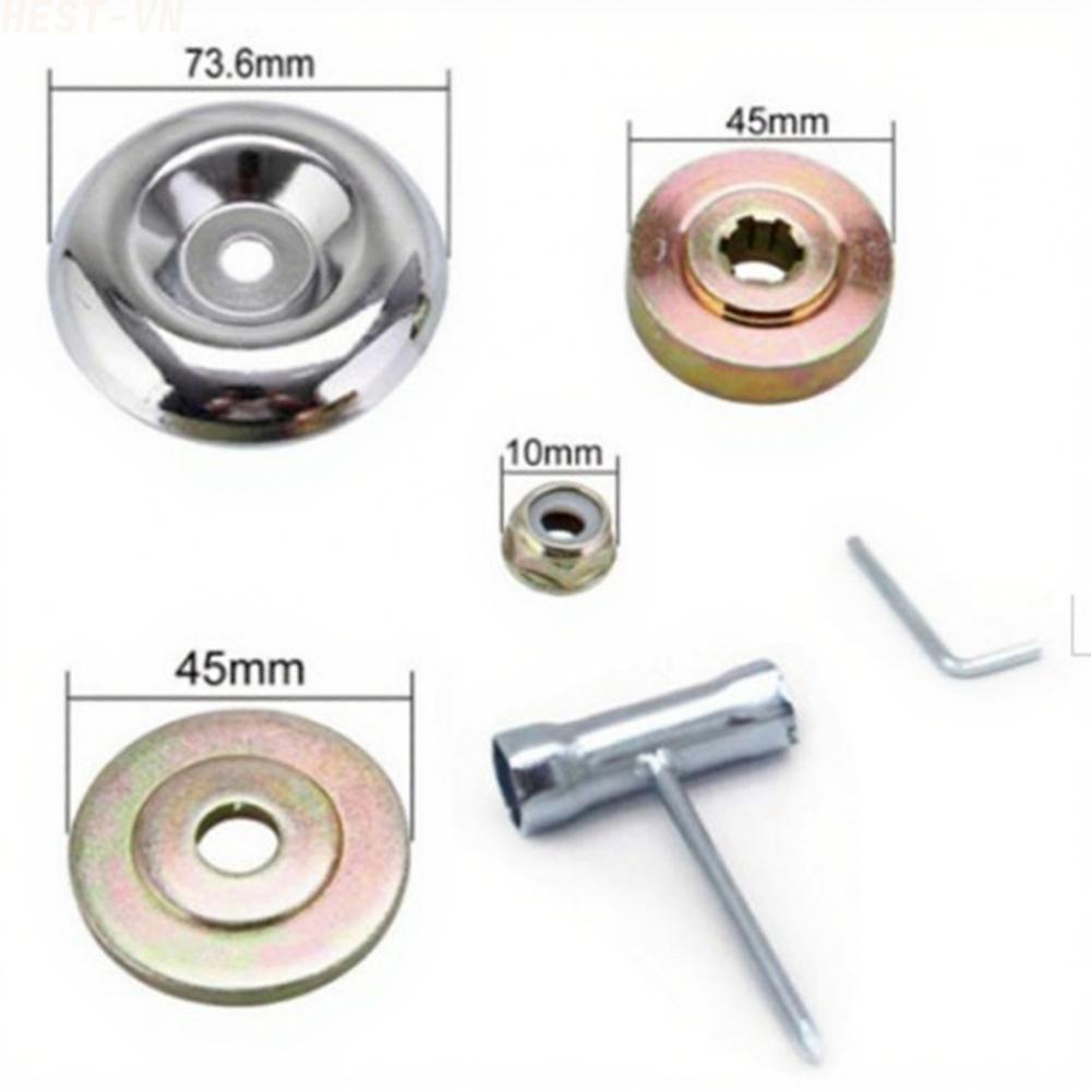 4-Pc Trimmer Head Adapter Kit for Handheld Lawn Mowers and String Trimming Tools