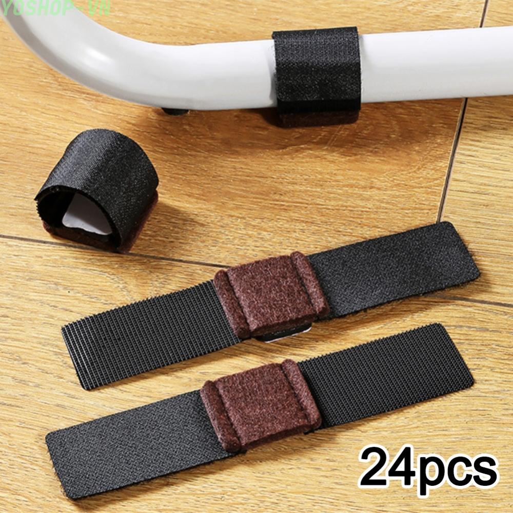 [Ysp]Chair Leg Gliders Easy To Trim Floor Scratch Protection Fastener Included