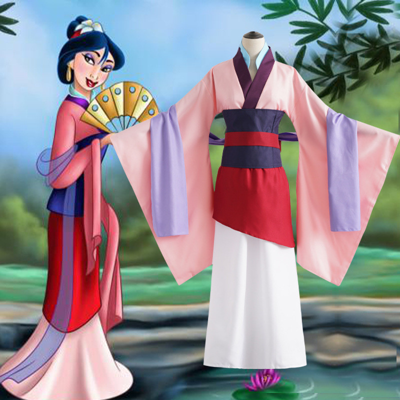 Trang phục cổ xưa Mulan cosplay Anime Trang phục Mulan Trang phục Mulan