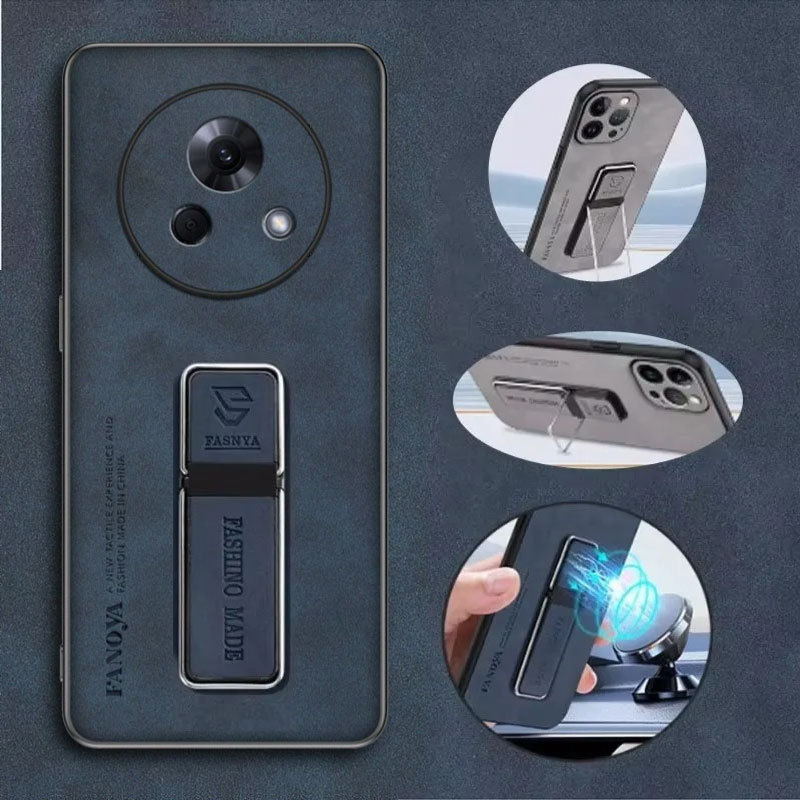 Bao Da Cho Meizu Lucky 08 Skinseep Da Từ Tính Đứng Dành Cho Meizu Lucky 08 Chống Sốc Giá Đỡ Vỏ Điện 
