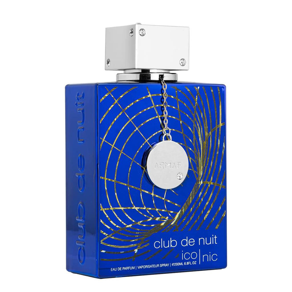 Club De Nuit Iconic Blue de Armaf para hombre - Xịt EDP 6,8 oz