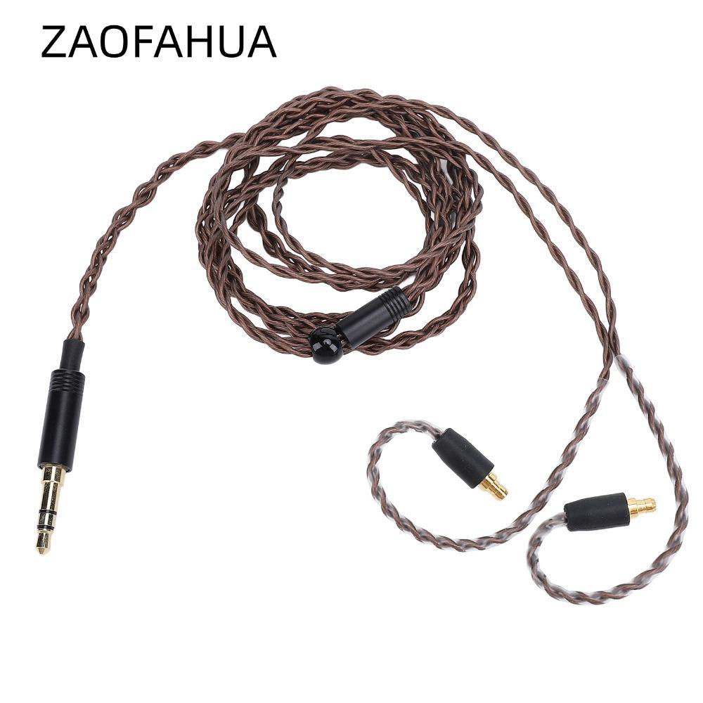 Cáp âm thanh tai nghe ZAOFAHUA 3,5 mm, Dây nâng cấp tai nghe cắm và chạy linh hoạt, Cáp âm thanh tai