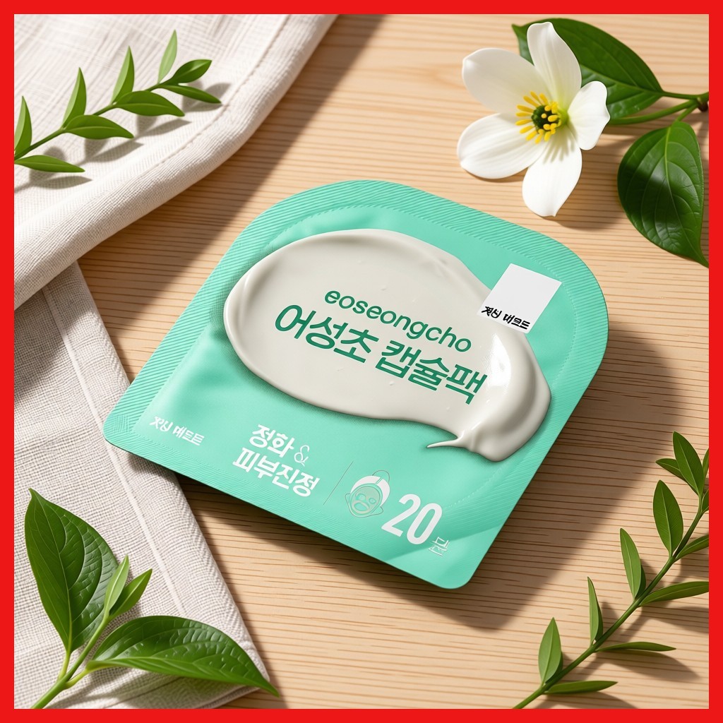 Best [daiso] Gói viên nang Eoseongcho, 20ml, 1 cái/ Khẩu trang Hàn Quốc/ Độ ẩm cao/ Chính hãng của K