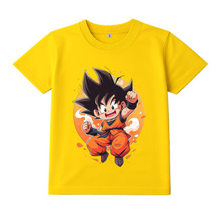 Áo Thun Trẻ Em SONGOKU CHIBI, Chất Poly Thái , Có Size Lớn Từ 7-95kg, Nhiều Màu Áo, Size To Nhắn Shop, ANAMKIDS