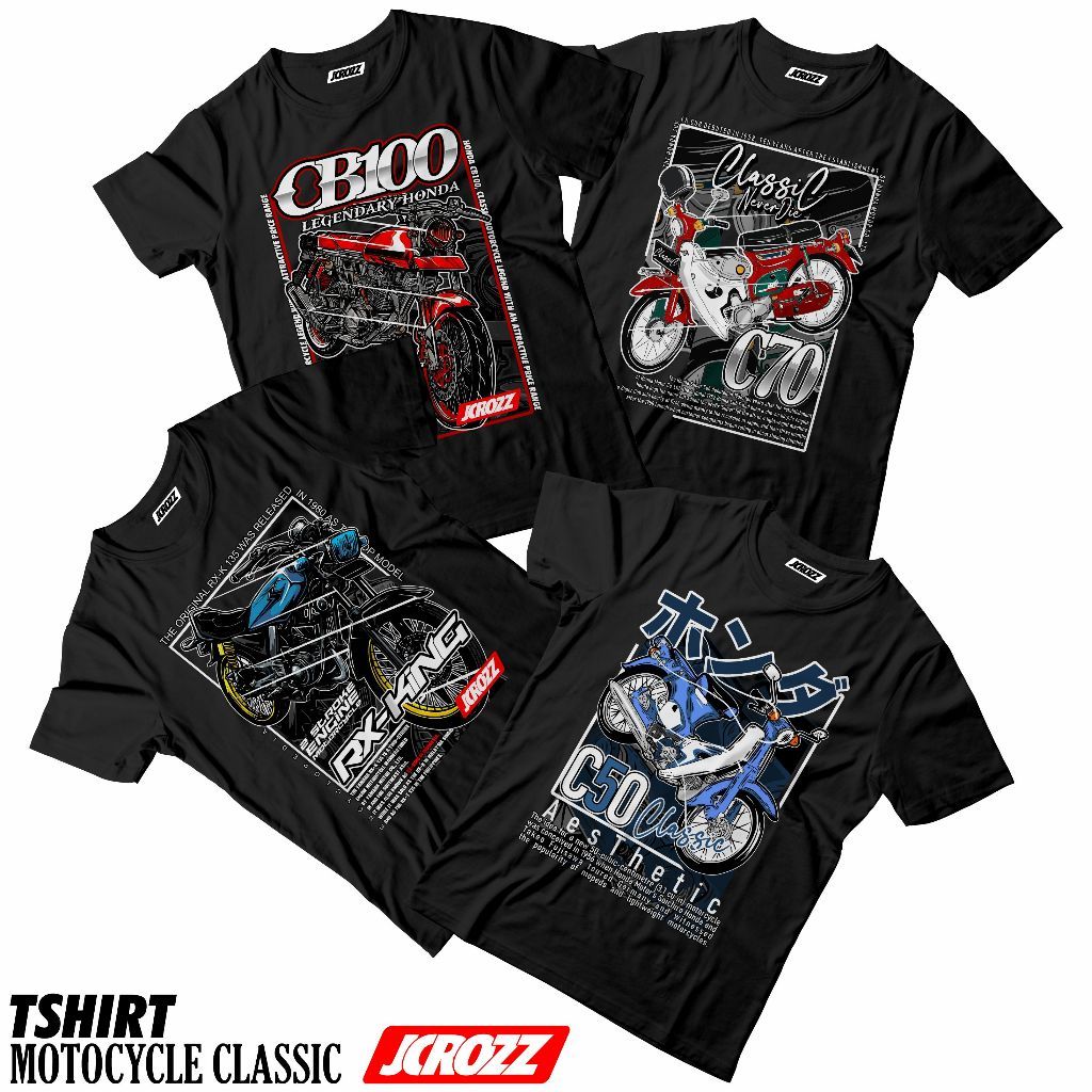 Áo thun Yamaha Rx King C50 C70 Cb100 Microfiber Jersey