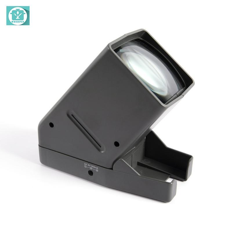 35mm Slide and Film Viewer 3X Magnification LED Lighted Viewing for 35mm Slides