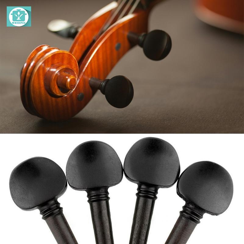 Woedpez Violin Chỉnh Peg Violin Phụ Kiện Thay Thế Đàn Violin Tuner Violin Chốt Chỉnh Chốt Peg Violin