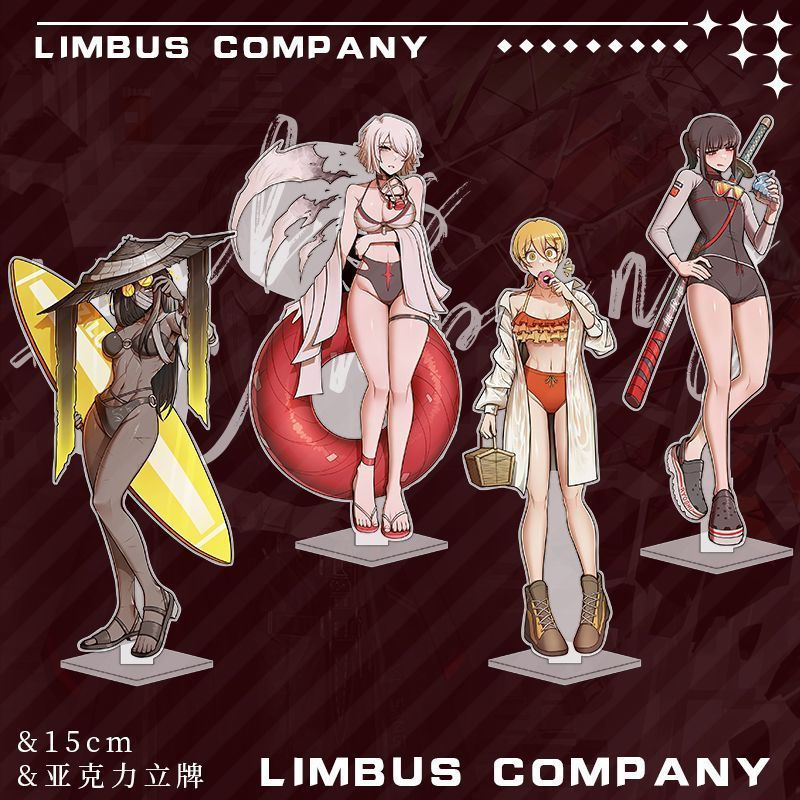 Seckill Limbus Công ty xe buýt Limbus Don Ji Harlem Dracus Ngoại vi Acrylic Đứng Đồ trang trí nhỏ Sự