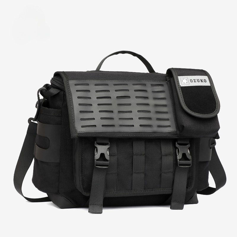 Túi đeo chéo thời trang chống nước cỡ lớn OZUKO dành cho nam và nữ