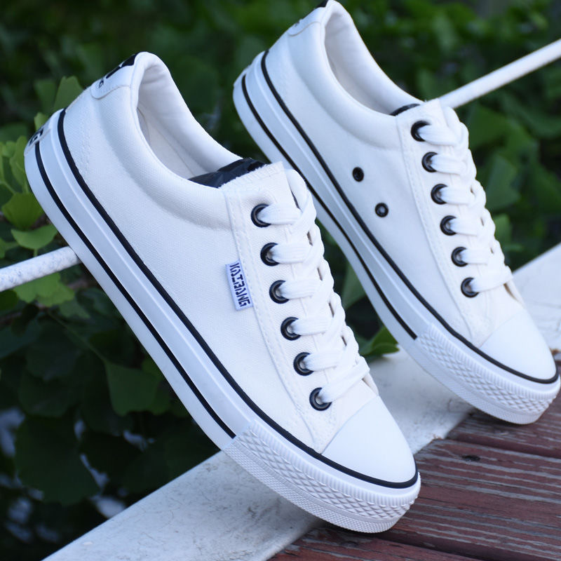 Hợp Thời Trang Giày Vải Nam Xuân Hè Giày Thể Thao Sinh Viên Phiên Bản Hàn Quốc Giày Vải Thấp Giày Na
