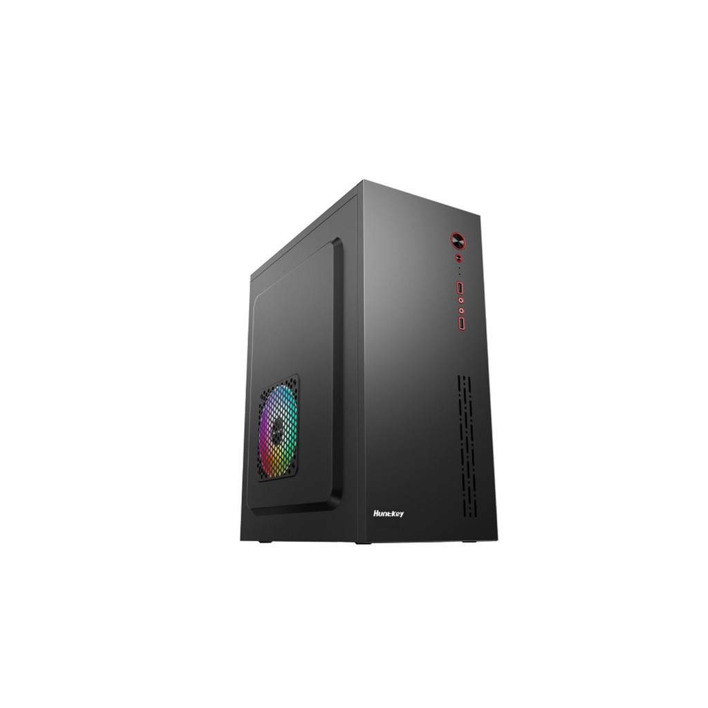 [Chính hãng] Vỏ máy tính (Case) Huntkey HK360 – Đen, Không kèm Fan