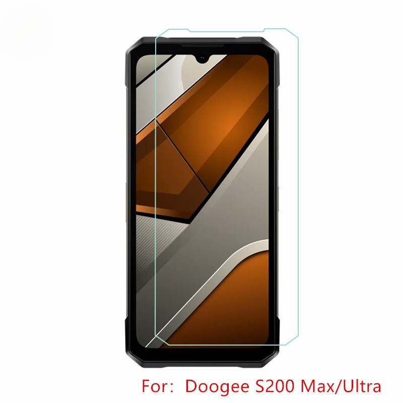 Dành Cho Doogee S200 Max Ultra X Plus S119 S118 S110 S100 Pro Clear 9H Kính Cường Lực Bảo Vệ Màn Hìn