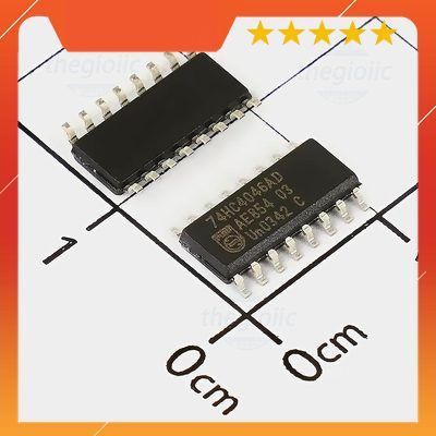 [3 Cái]- 74HC4046AD,653 IC PLL W/VCO 21MHz, 16-SOIC IoT Maker 90
