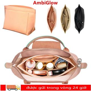 Túi xách AMBIGLOW Chèn túi Túi du lịch bí mật Chèn tổ chức Túi bên trong