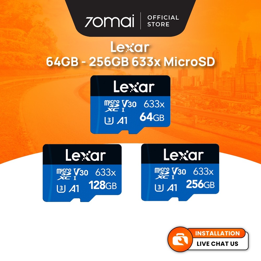 Thẻ nhớ Lexar High-Performance 633x BLUE Series U3 V30